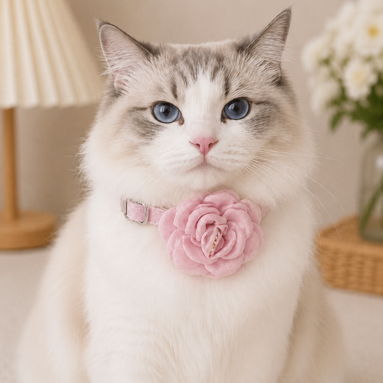 Camellia Pet Collar