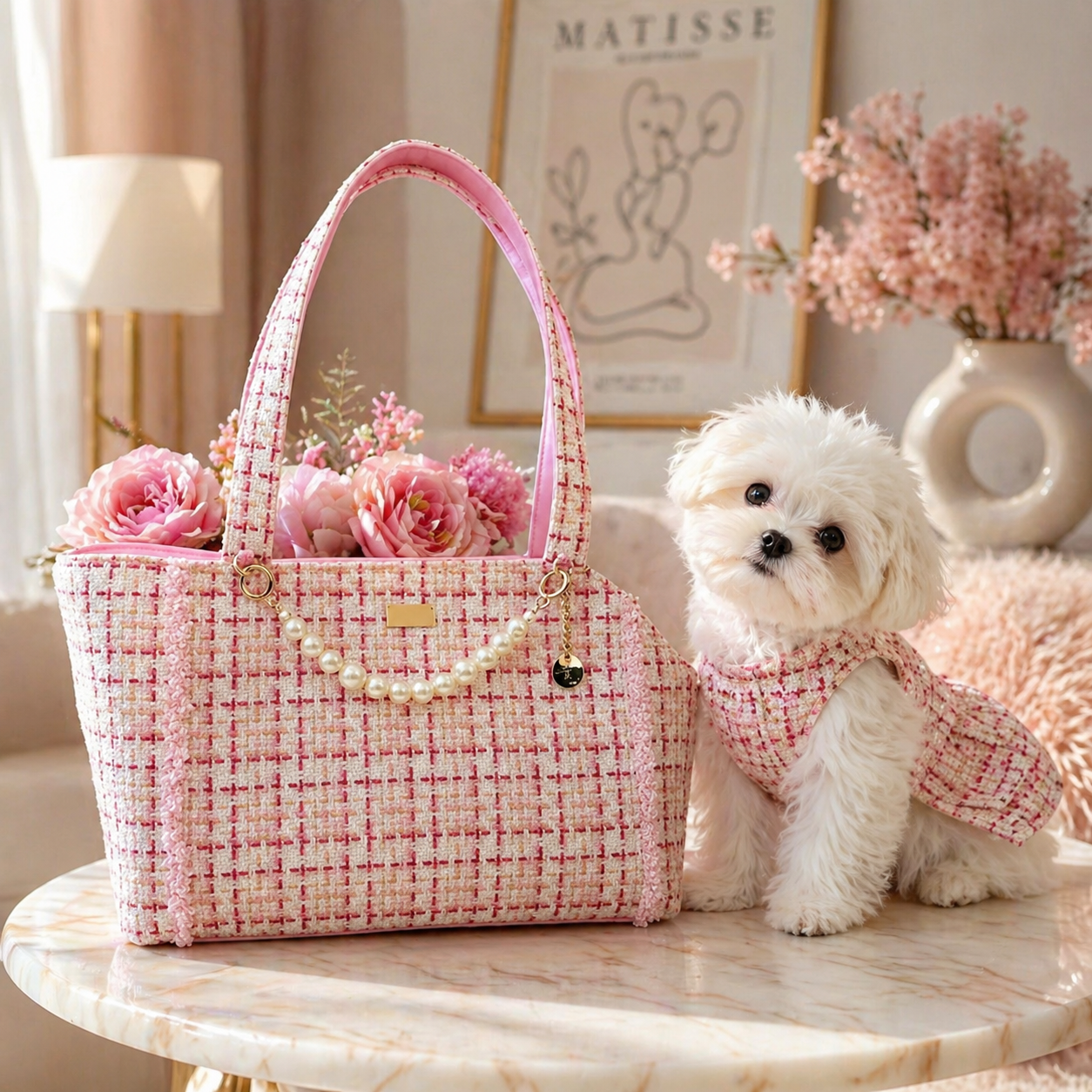 Signature Tweed Pet Carrier