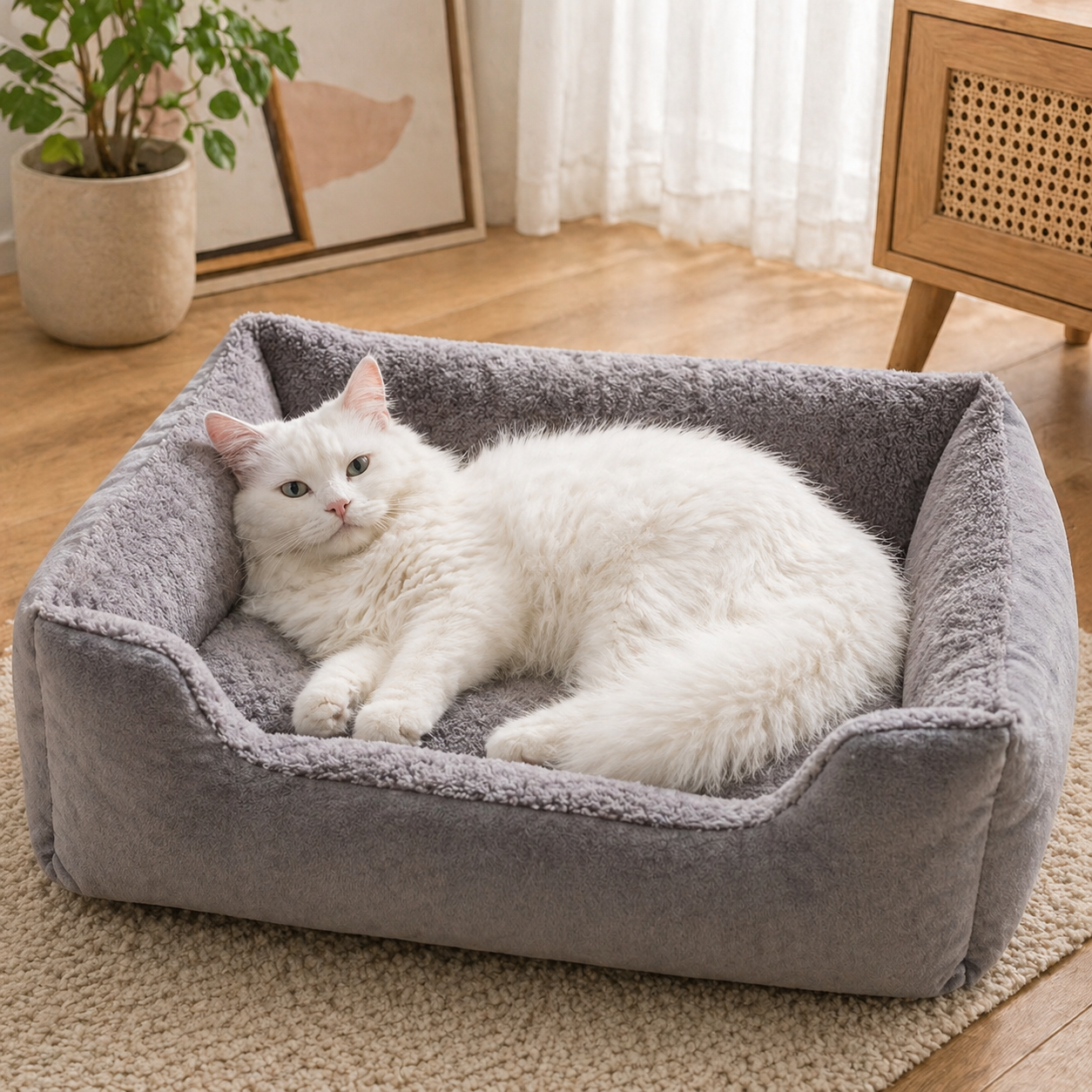 Cozy Haven Pet Bed
