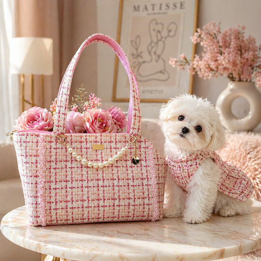 Signature Tweed Pet Carrier