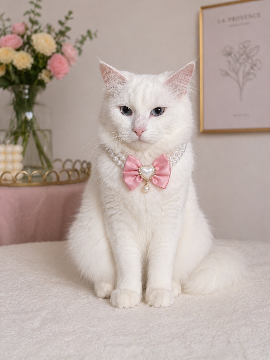 Royal Pearl Pet Necklace